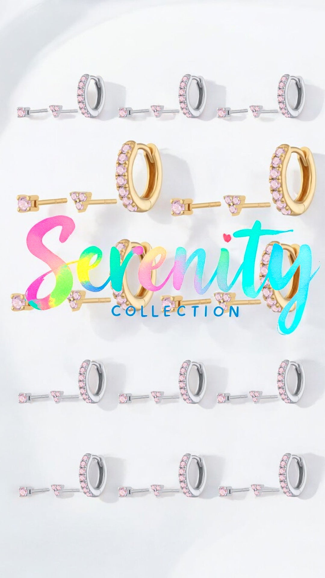 Serenity Trio Earring Set