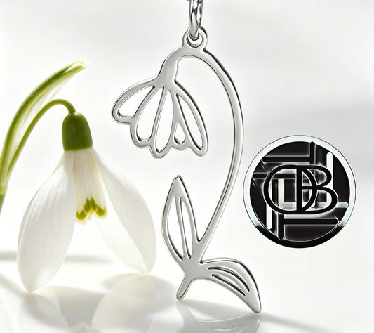 Birth Month Flower Pendant
