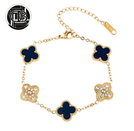 Clover Diamanté Bracelet